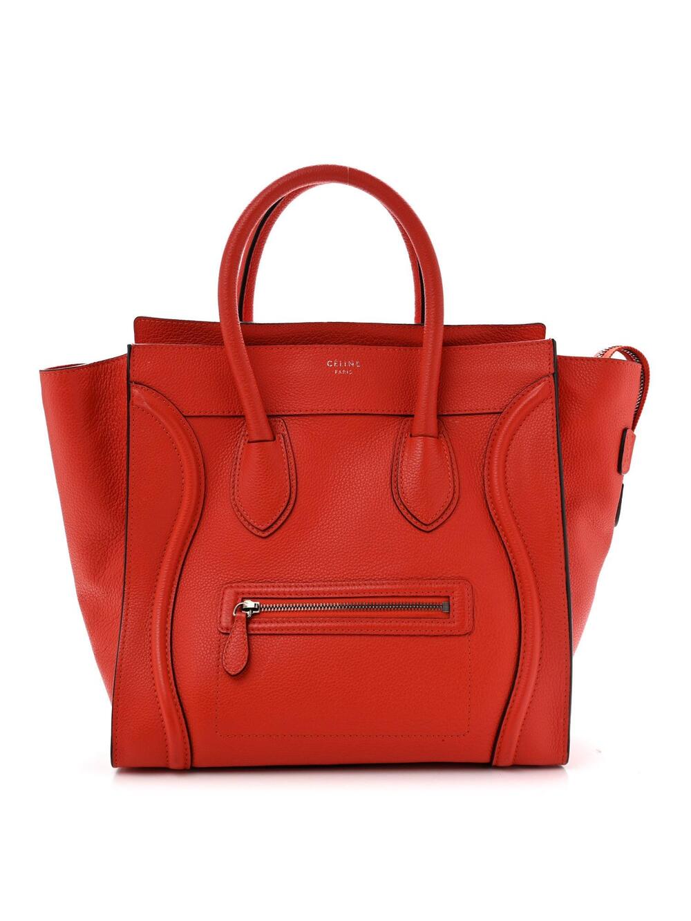 Celine Drummed Calfskin Mini Luggage #363281C89B